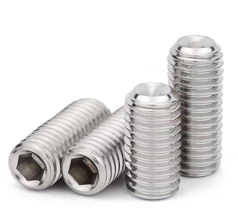 QBJFY 2 Pcs M14-2x50mm Hex Socket Head Cup Point Set Screws, Allen Head Grub Screw, Internal Hex Drive Headless Set Screw, 304 Stainless Steel,for Bathroom Fixtures, Door Knobs, Faucets, Plumbing - Image 2